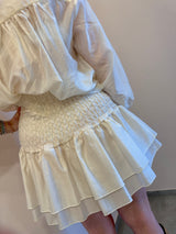 Gonna a balze avorio