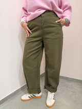 Pantalone elasticizzato Barrel Kontatto
