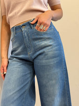 Jeans flare baggy Kontatto