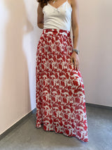 Gonna a fiori rossa Glamorous