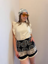 Short in viscosa Neri SusyMix