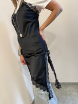 Vestito asimmetrico nero