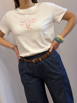 Maglietta ricamata “ cose e persone “