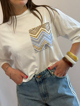 T-shirt crop - Tensione in