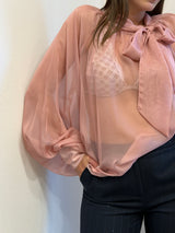 Camicia fiocco rosa Kontatto
