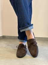 Mocassini in suede
