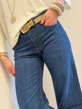 Denim camelia Kontatto modello Straight