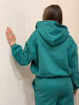 Felpa cropped Kontatto