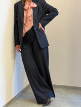 Giacca-Blazer gessata paillettes Kontatto