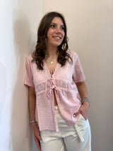 Camicia Taila in rosa La Petite ètolie Paris