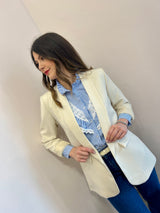 Blazer classico Azzurro