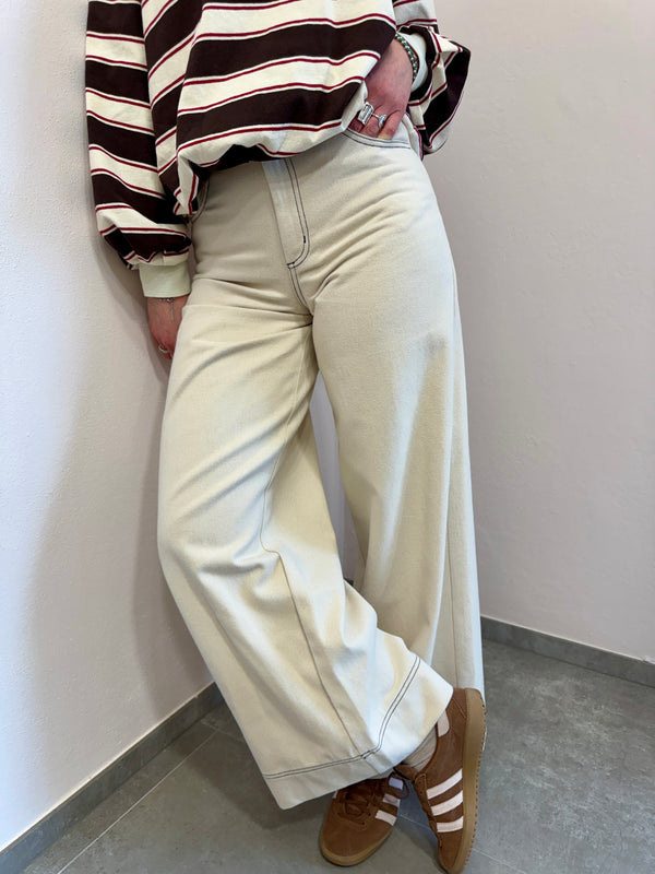 Pantalone in tela di cotone