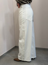 Jeans Giusi in drill bianco Tensione In