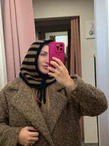 Balaclava a righe Kontatto