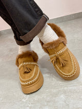 Eskimo boots basso cammello