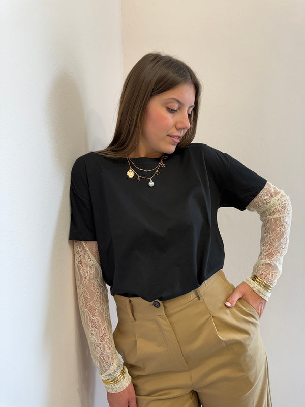 Collana doppia con charms Susy mix