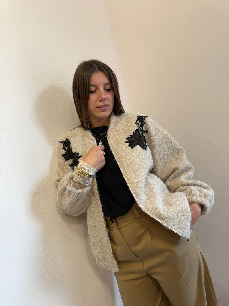 Bomber Bouclè Susy Mix