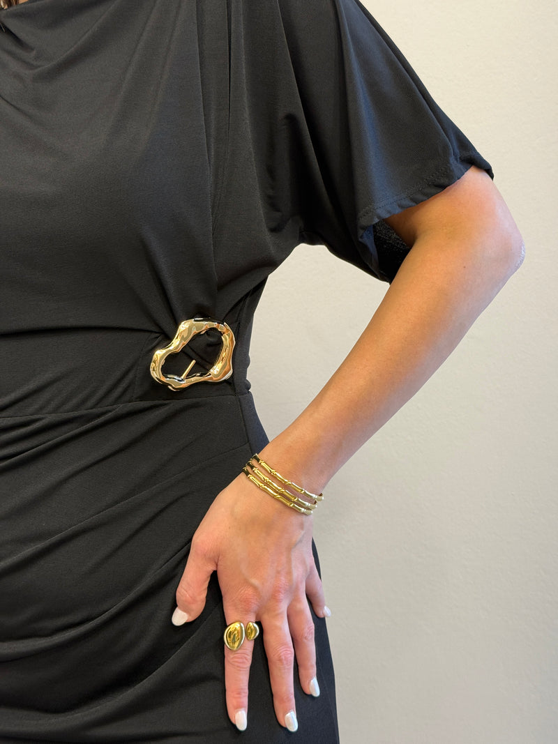 Bracciale sottile doppio