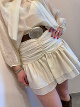 Camicia  chiffon avorio Kontatto