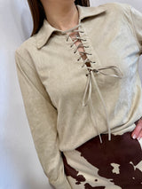 Camicia in dainetto Lumina