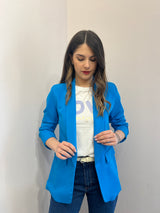 Blazer classico Azzurro