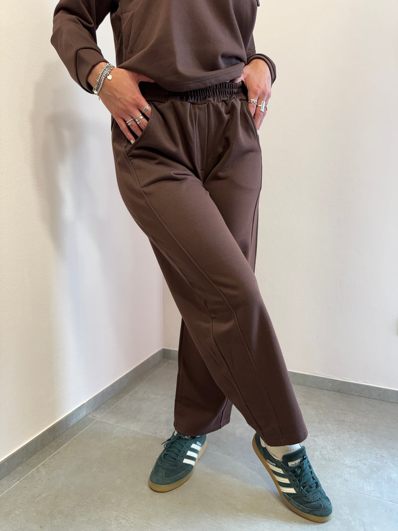 Pantaloni tuta cioccolato SusyMix
