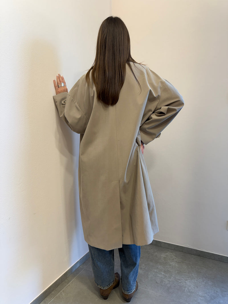 Trench Barbour color cachi grigio Susy Mix