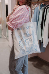 Borsa in tela Sea market - Art Love