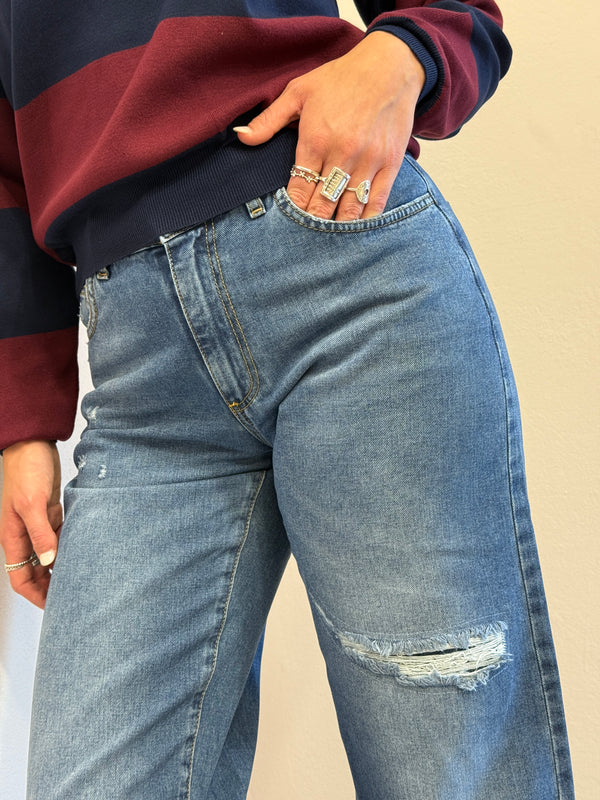 Jeans baggy carrot Kontatto