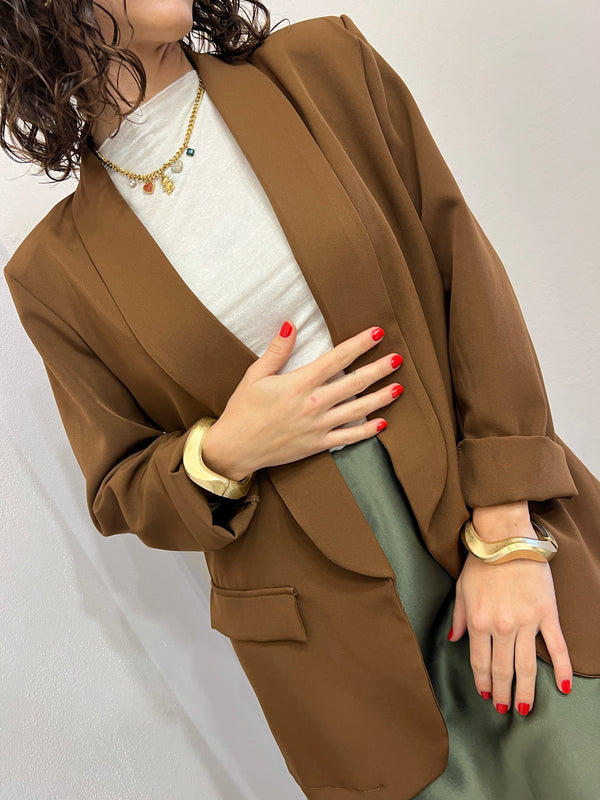 Blazer classico marrone