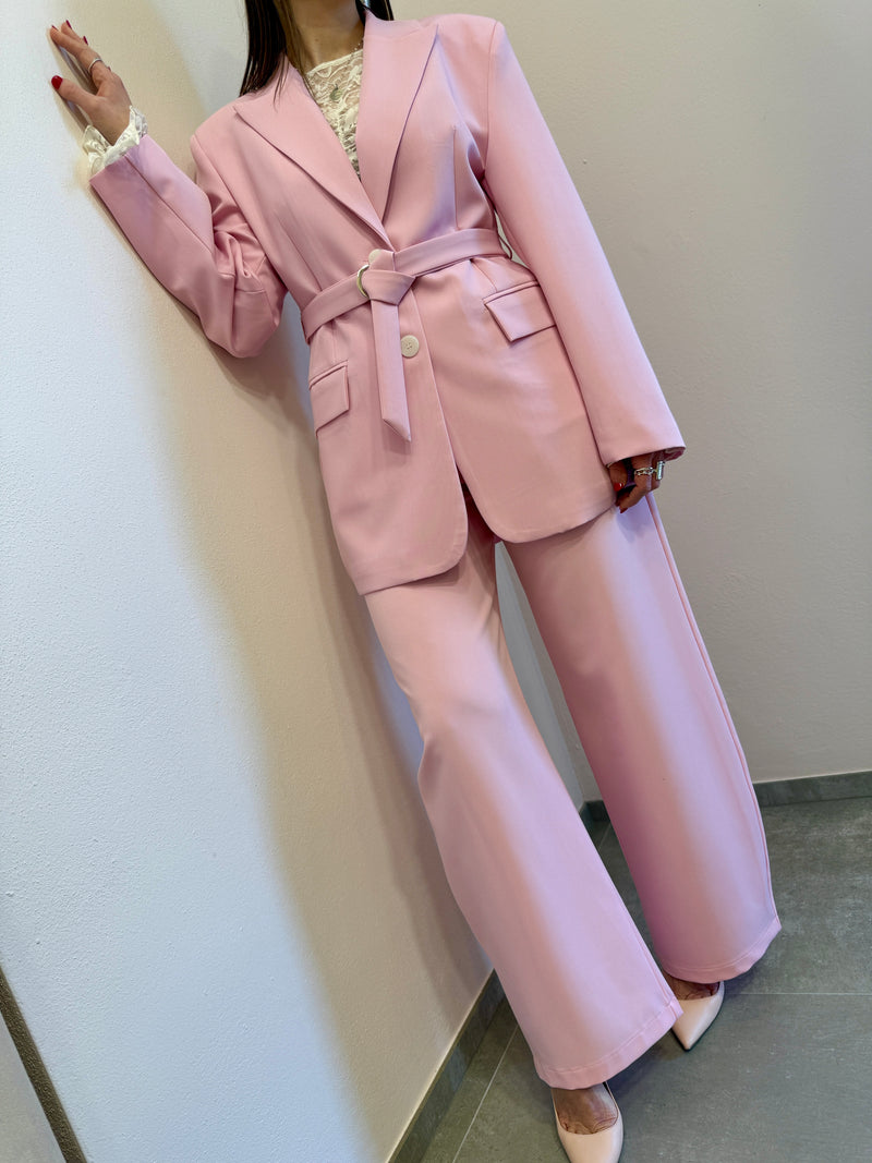 Pantalone rosa pastello Lumina