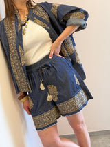 Camicia ricamata Denim - Tensione in