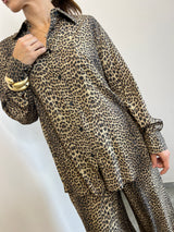 Camicia morbida Leopardata