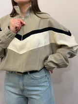 Maglia con zip, color deserto Tensione In