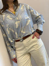 Camicia coreana ricamata, Kontatto