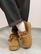 Eskimo boots basso cammello