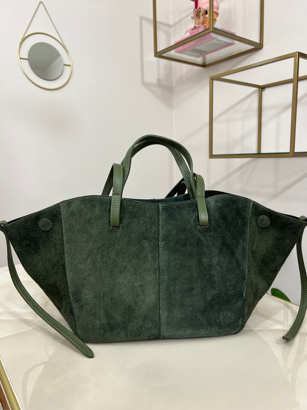 Borsa luggage verde