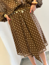 Gonna midi con punta Kontatto