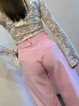 Pantalone rosa pastello Lumina