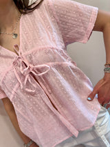 Camicia Taila in rosa La Petite ètolie Paris