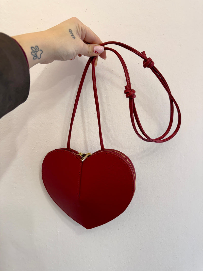 Borsa Corazón in vera pelle