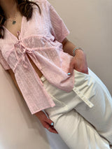 Camicia Taila in rosa La Petite ètolie Paris