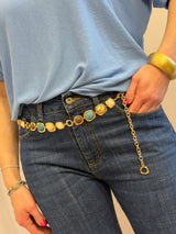 Cintura catena con pietre colorate Susy Mix