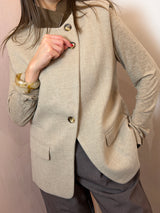Gilet strutturato con spalline imbottite - Lumina
