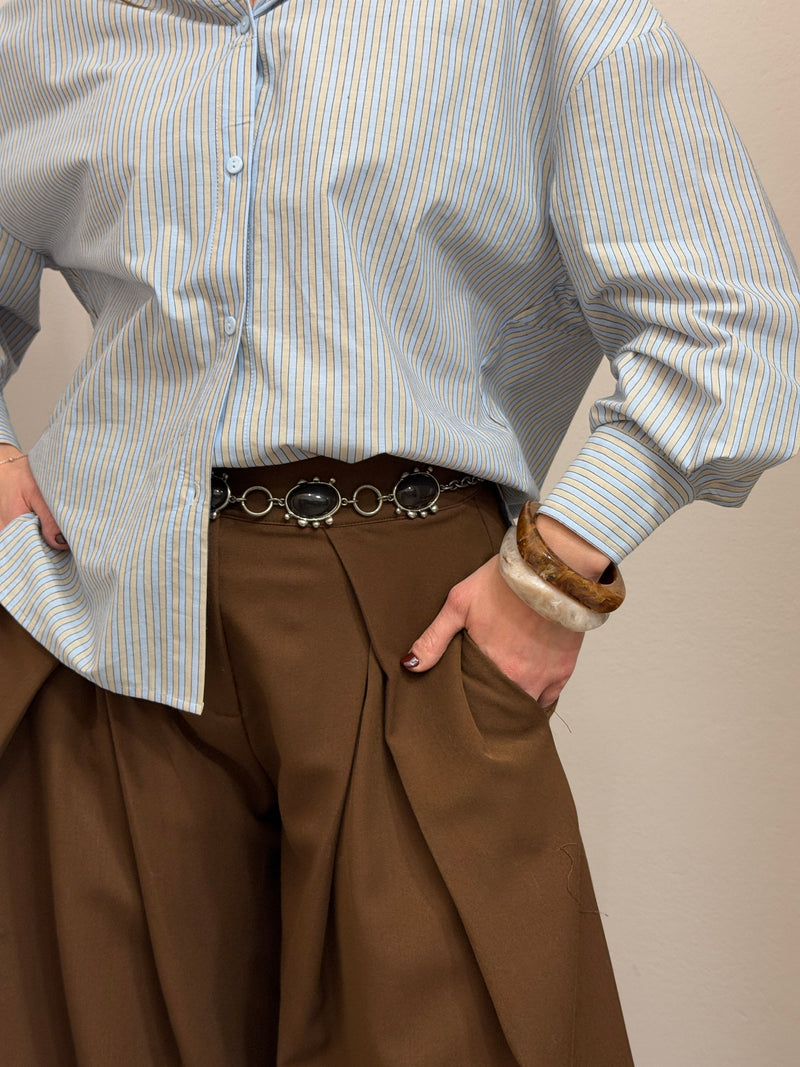 Camicia con cappuccio Kontatto