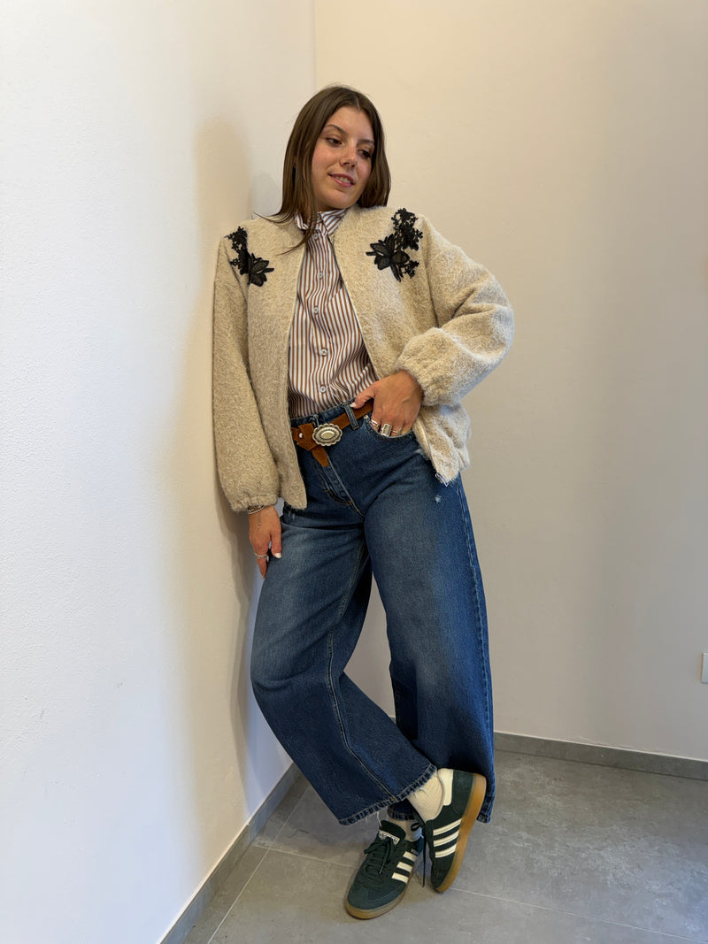Bomber Bouclè Susy Mix