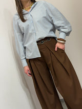 Camicia con cappuccio Kontatto