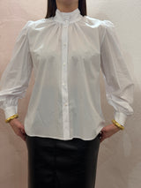 Camicia a sbuffo bianca - Tensione in