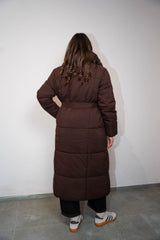 Piumino lungo cioccolato Susy Mix