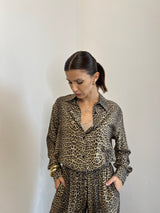 Camicia morbida Leopardata